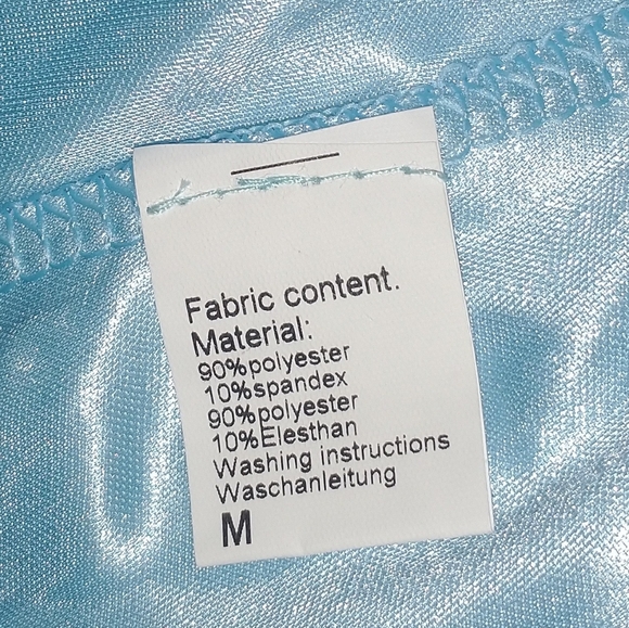 Amstt Light Blue Tank Top Beach Summer Dress Size M - Picture 6 of 6